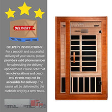Dynamic Saunas Cardoba DYN-6203-01 Elite Ultra Low EMF FAR Infrared Sauna - Curb Side Delivery