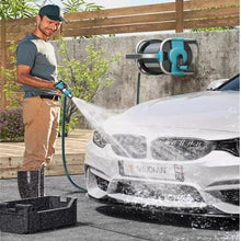 Portable Garden Hose Cart, Water Pipe Reel Cart for Washing, Hose Reel Yard, Cleaning Water Pipe Storage (30m)