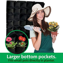 BBYYDS Vertical Hanging Garden Planter Flower Pots Layout Wall Mount Flowerpot Bag Indoor Outdoor Use Decor