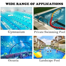 GFLPSQIA Adjustable Pool Divider Rope Float, Swimming Pool Lane Rope Safety Divider for Indoor and Outdoor Swimming, Safety and Float Kit(L 164 FT)