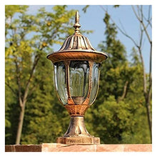 ALDEPO Courtyard Light Europe Outdoor Pillar Lamp Garden Courtyard Fence Column Step Corridor Street Garden Fence Parking Lot Coffee Lighting
