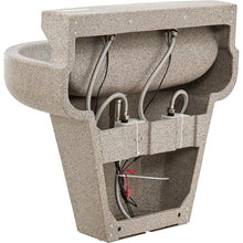 Global Industrial Wall Mounted Sensor-Operated Wash Fountain, 2 Station