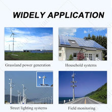 Wind Solar Hybrid Charge Controller with LCD Display 300w-1200w,Automatic Charge Controller,Max 1500w Wind + 1200w Solar Power Accessories,Intelligent Regulator W400/S500W-24V