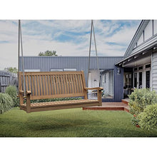 Anderson Teak Del-Amo Straight Swing Bench No Cushion 48" Multi Color