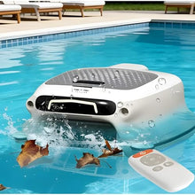 SDdPulse Robotic Pool Cleaner,Robotic Pool Skimmer,Cordless Automatic Skimmer with 10L Capacity and Anti-Stuck Foam,for Indoor and Outdoor Swimming Pools