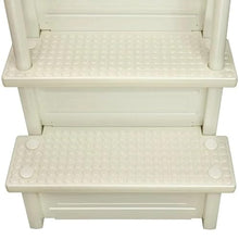 Pearl White Steps Swimming Pool Ladder for Aqua Select, Capacity 350 Lbs