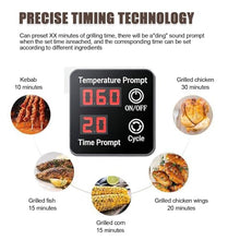 QUGURLID 220V 220V Electric Rotisserie Grill with Auto Rotating Skewer and Griddle, Smokeless BBQ for Chicken, Steak,Adjustable Temperature and Timer (Trident)