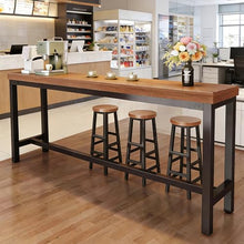 ORNDYDM Bar Table for Indoor,41 Inch Counter Height Table,High Top Table for Kitchen Dining,Home,Patio,Balcony,Backyard,Cafe