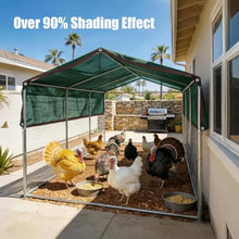 ACFBGFV Shade Cloth for Garden,14x 36 FT 90% Mesh Tarp with Grommets Shade Cloth for Greenhouse,Patio,Vegetables,Plants Cover and Chicken Coops,Dark Green Shade Net for Outdoor Garden