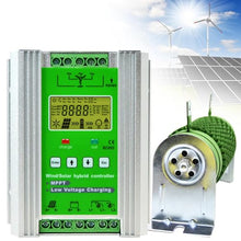 Wind Solar Hybrid Charge Controller 3000W-10000W, 12V/24V/48V Regulator MPPT Wind Solar Hybrid Boost Controller, for Wind Turbine Generator Charger Battery,48V-10000W