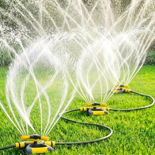 Garden Misting Watering System with 360° Adjustable Sprinkler