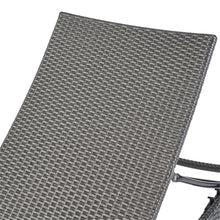 Noble House Kauai Outdoor 6-Pc Wicker Chaise Lounge Set Grey