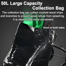 QuinteZhenTially Portable Garden Shredder,with 50l Collection Bag 10mCable