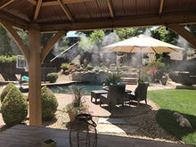 Cool-Off 40' Mid Pressure Misting System Kit (Nylon Tubing) (Black)