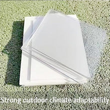 1.5mm Polycarbonate Roofing Sheet,Lightweight Clear Plastic Sheet PC Transparent Durable Panel,Pergola Roofing Canopy Cover,Anti-UV,for Roofs,Carports,Canopies,Sunrooms and Enclosu,0.5-1.56m,1-25m(1.2
