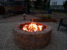 EasyFirePits Complete LP Deluxe Fire Pit Kit & Lifetime Warranted 316 Stainless Steel Burner Choice (18.00, 18 Inch Double Ring)