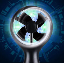 FRAHS Handheld Anemometer, Portable Digital LCD Backlight Wind Speed Air Volume Measurer, for Measuring Wind Speed