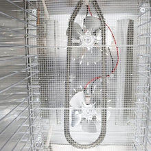 HayWHNKN Commercial Food Dehydrator Machine 40 Trays Stainless Steel Silver