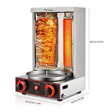 Barbecue Propane Electric/LPG Gas Turkey Doner Kebab Machine Shawarma Roasters