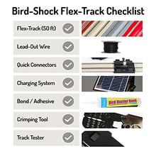 Bird Barrier Solar Charger – 12Vdc Solar Power Bank with Bottom Connectors – Powers 1000ft Track – User-Friendly On Off Switch – Ideal Solar Battery Charger for Smaller Projects