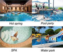 Pool Handrail Pool Handrails Rustproof Pool Stair Railing, 304 Stainless Steel Easy Mount Spa Stair Handrails, Safe Non-Slip Swimming Pool Handrail for Ground Swimming Pools, Water Parks, 2P