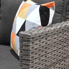 HOOOWOOO Outdoor Wicker Swivel Rocking Chairs Set of 2 with Side Table – Comfortable Patio Furniture Set for Garden, Porch, Balcony, or Deck (Black, 3 PCS)
