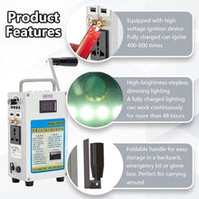 Manual Emergency Power Generator, Outdoor Emergency Generator, Survival Hand Crank Generator, 110V / 220V, 3 Types Power Supply, LED Emergency Light, For Outdoor Travel Camping 发电机+控制器