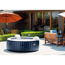 Intex 28409E PureSpa 6 Person Inflatable Portable Heated Hot Tub Spa 85-inch x 28-inch 170 Bubble Jets - 2 Pack