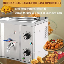 16L Electric Countertop Pressure Fryer,Chicken Fish Pressure Fryer Machine,for Restaurant Snack Shops