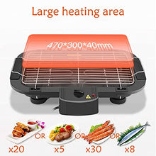 Electric Grill Smokeless Barbecue Machine Household Indoor 5-Level Temperature Table Top Smokeless Tool for Camping