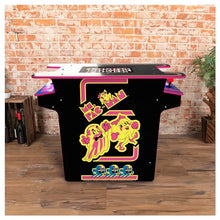 ARCADE1UP Ms. PAC-MAN Head-to-Head Arcade Table 12 Games Multiplayer Control Panel 17-Inch Color LCD Screen Black Series