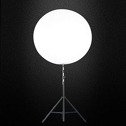 ZHFEISY LED Inflatable Balloon with Tripod Stand for Event Advertising LED White Light