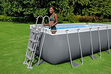 Bestway Power Steel Above Ground Pool Set White/Gray
