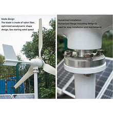 3 Blade Wind Turbine Generator 800W/1000W Home Use Low Wind Speed Start Wind Power Turbine Generator Household Small Vertical Wind Generator