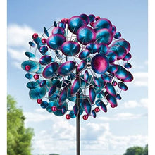 Regal Art & Gift Wind Spinner, Outdoor Metal Kinetic Yard Art with Stake