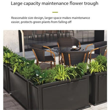 LIAN16PENG Outdoor Storefront Planter Box Planting Trough Decor