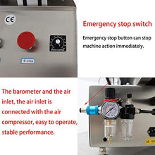 INTSUPERMAI Automatic Desktop Capping Machine Stainless Steel 110V