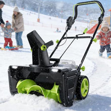 HaiZethonic Electric Snow Shovel,with 2/4 X 4.0ah Batteries 4batteries