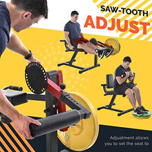 None Leg Extension and Bending Machine - Leg Exercise Machine with Adjustable Sat Backrest and Rotating Leg Extension, Suitable for Home Gym Leg Tendon Exercise Red