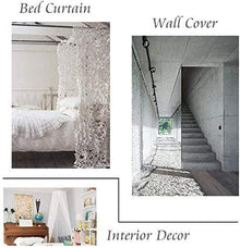 YuTing Camouflage Mesh Hunting Shutters Lightweight Durable White