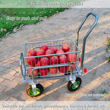 Foldable Garden Harvest Cart, Hand Truck for Orchard, Easy to Use