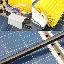 YANDDEA Cleaning Brush Electric Window Cleaning Pole, Water Fed Telescopic Brush, Extendable Cleaner, for Conservatory Roof, Cleaning Photovoltaic & Solar Panels,6M
