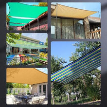 Sun Shade Sail 80%-95% UV Resistant Fabric Mesh Tarp Shade Netting Sunblock Shade Cloth for Carport Terrace Garden Greenhouse Plant Shade Net