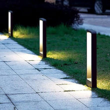 XYIANG Modern Waterproof Led Yard Lights, Die-Cast Aluminum Outdoor Pathway Lamps, Ip54 Rated for Lawn, Garden, Walkway, Front/Back Door, and Security Lighting, Floor-Mounted in(One Color-Large)