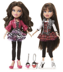Bratz Twinz Dollpack Roxxi and Phoebe Black