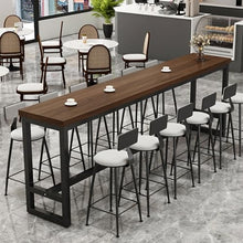 DESALAI 47/55/63 Inches Solid Wood Bar Height Table,Narrow Table,Suitable for 2/3 People,Suitable Kitchens, Small Spaces, Coffee Shops 01 63x12in/160x30cm