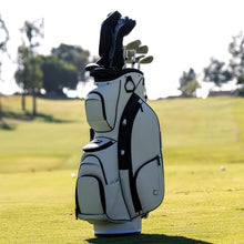 SuperStroke Golf Bag with Cart for Men & Women, Black