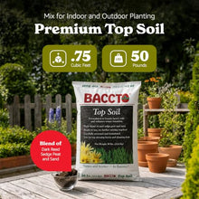 Michigan Peat Baccto Topsoil with Reed Sedge, Peat & Sand, 50 lb, 10-Pack
