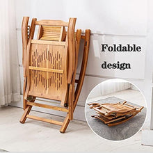 Patio Rocking Chair Wooden Chair Folding Recliner Foldable Sun Lounger Chairs,Comfort Bamboo Rocking Chair Ergonomic Patio Chaise Lounge Deck Chair