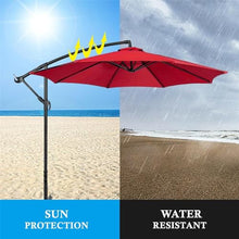 FKTHYO Parasols Garden Umbrella Cover 300cm/2.7M/2.300cm/2M Durable Replacement Canopy for Cantilever Parasol with 6 or 8 Arms Parasols,Khaki-250cmX130cm